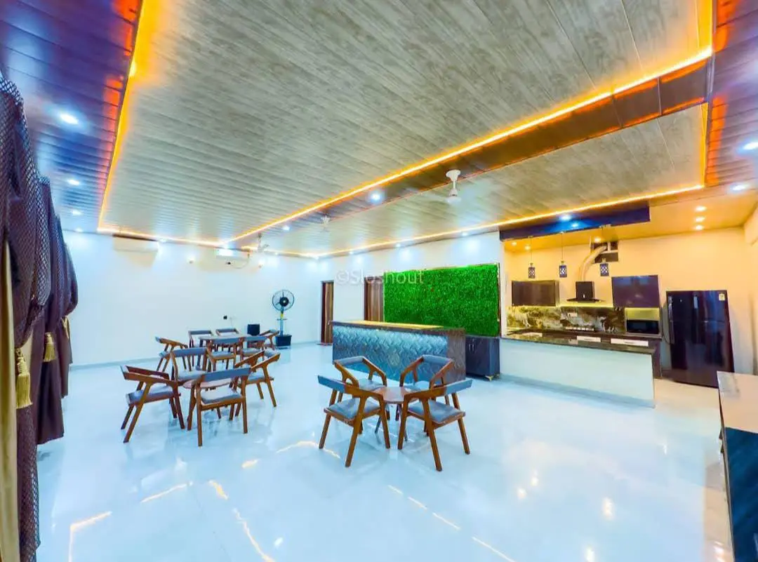 Hall and Bar Area